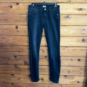 MOTHER The Looker Skinny Jeans In The Missing Hour Wash Size 26